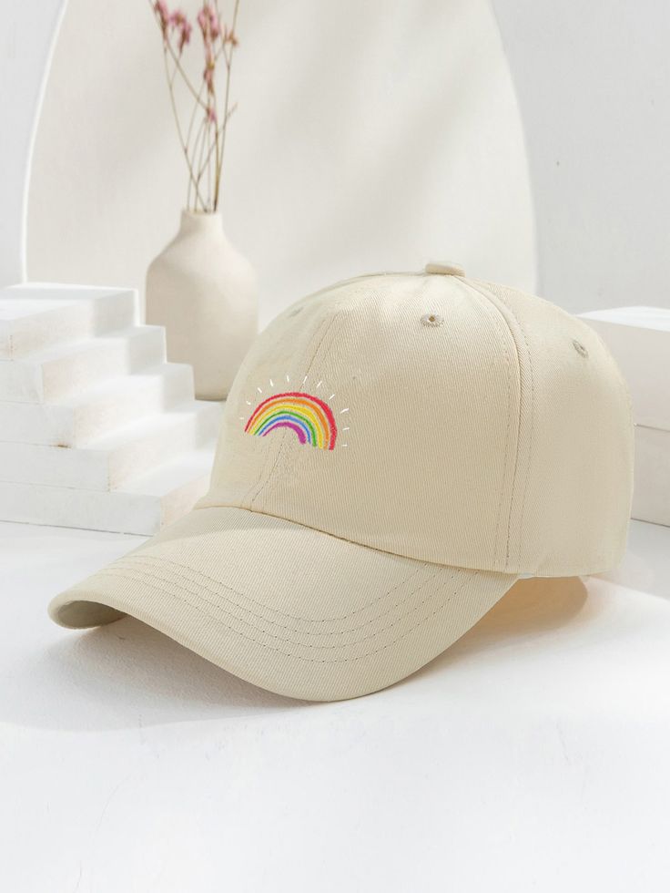 Gorra Beige Arcoiris